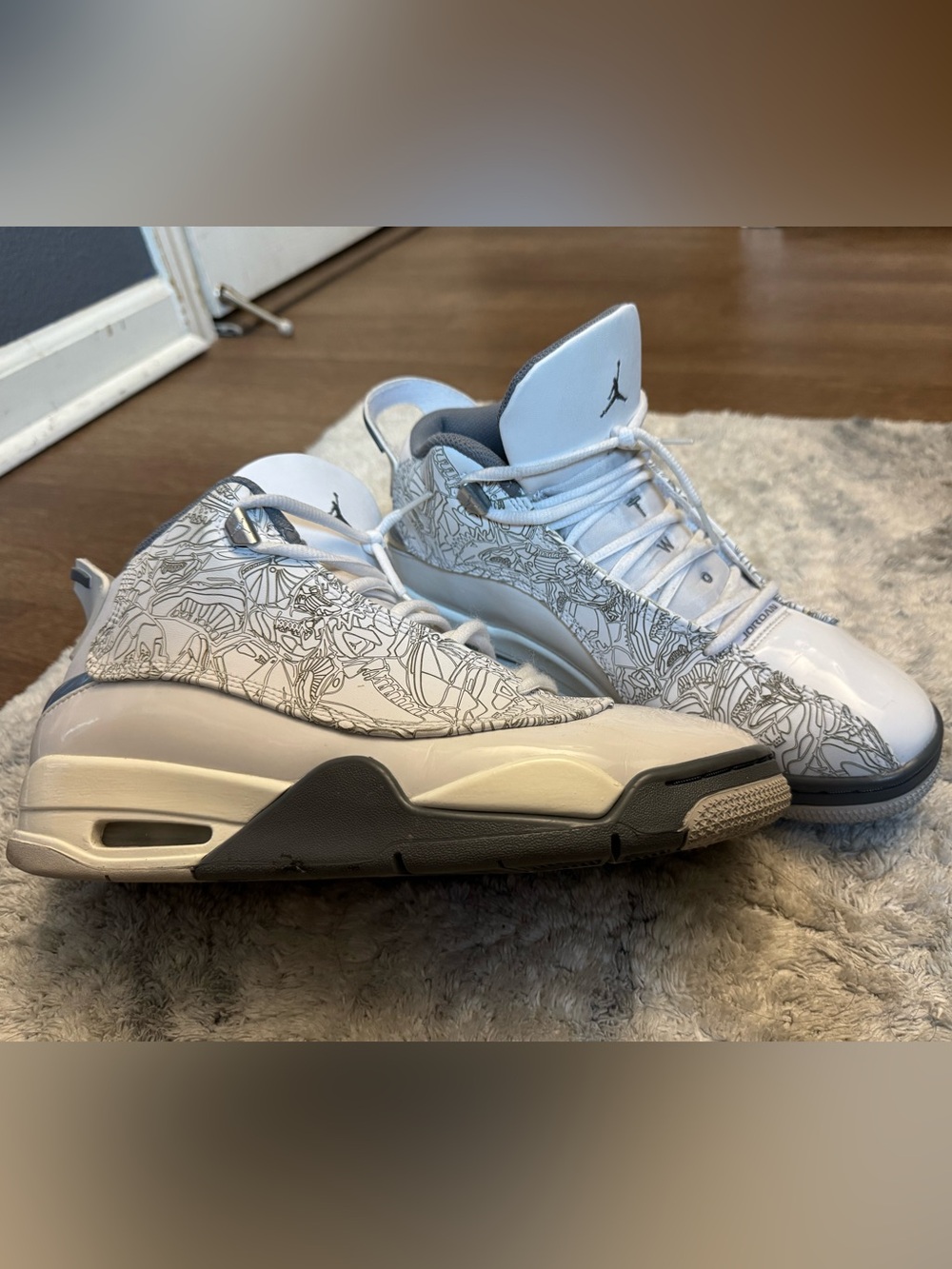Air Jordan Dub Zero 'White Cool Grey'